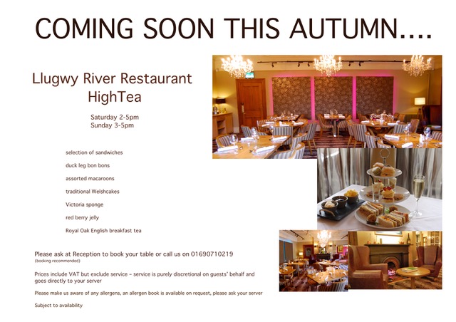 new high tea menu
